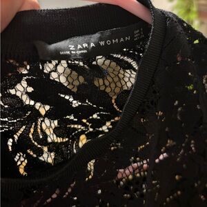 Zara lace long sleeve